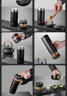 Термос Xiaomi Tomic 370ml Black