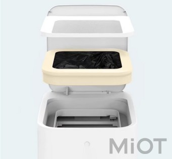 Умная корзина для мусора Xiaomi TOWNEW T1S Black