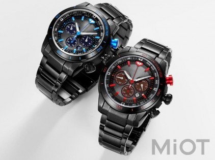 Годинник Xiaomi TwentySeventeen Black/Blue 48mm