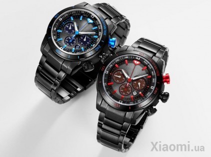 Часы Xiaomi TwentySeventeen Black/Blue 48mm