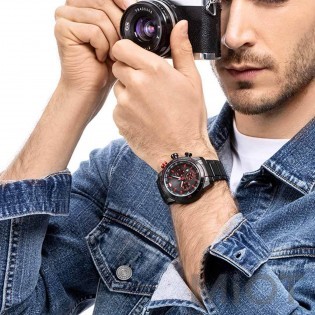 Годинник Xiaomi TwentySeventeen Black/Red 48mm