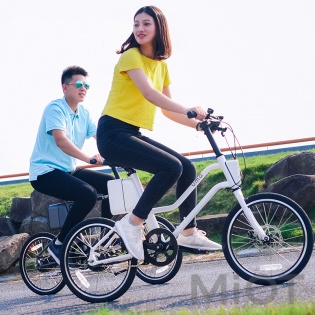 Велосипед Xiaomi UMA YunBike C2 White 5.2Ah