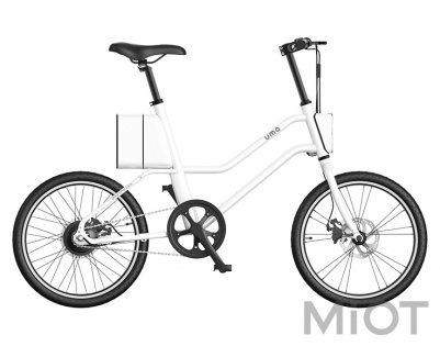 Велосипед Xiaomi UMA YunBike C2 White 5.2Ah