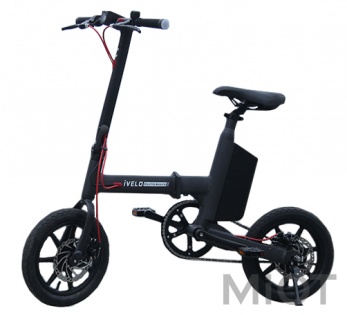Велосипед Xiaomi UMA iVELO-M1 Intelligent Foldable Electric Bicycle Black