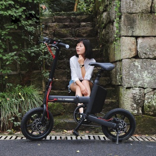Велосипед Xiaomi UMA iVELO-M1 Intelligent Foldable Electric Bicycle Black