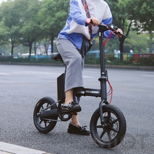 Велосипед Xiaomi UMA iVELO-M1 Intelligent Foldable Electric Bicycle Black