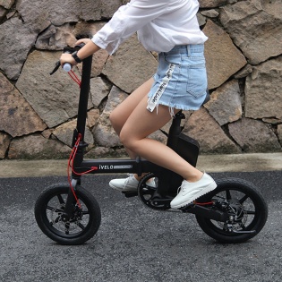 Велосипед Xiaomi UMA iVELO-M1 Intelligent Foldable Electric Bicycle Black