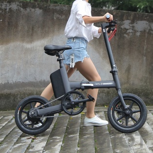 Велосипед Xiaomi UMA iVELO-M1 Intelligent Foldable Electric Bicycle Black