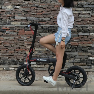 Велосипед Xiaomi UMA iVELO-M1 Intelligent Foldable Electric Bicycle Black