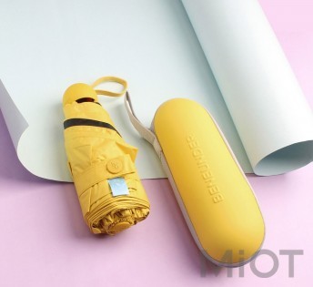 Парасолька кишенькова Xiaomi Beneunder Small Series Umbrella Yellow