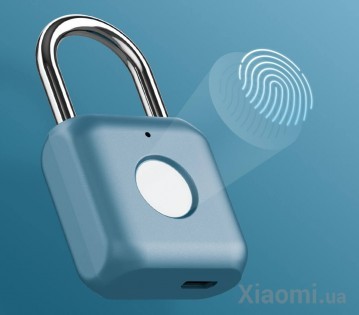 Умный переносной замок Xiaomi Uodi Kitty Blue
