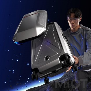 Магнітна валіза з рюкзаком Xiaomi UREVO EVA 21" Grey