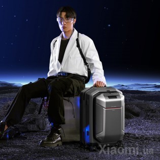 Магнитный чемодан с рюкзаком Xiaomi UREVO EVA 21" Grey
