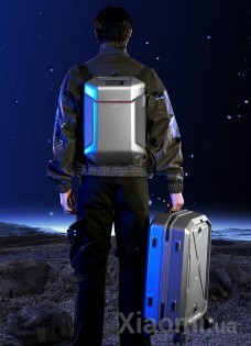 Магнитный чемодан с рюкзаком Xiaomi UREVO EVA 21" Grey