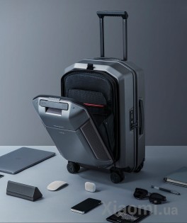 Магнитный чемодан с рюкзаком Xiaomi UREVO EVA 21" Grey