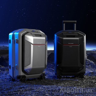 Магнитный чемодан с рюкзаком Xiaomi UREVO EVA 21" Dark Blue