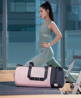Многофункциональная спортивная сумка для фитнеса Xiaomi UREVO Pink