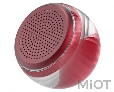 Бездротова колонка Xiaomi Velev M07 Bluetooth stereo Speakers Red