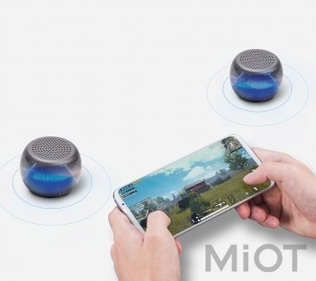 Бездротова колонка Xiaomi Velev M07 Bluetooth stereo Speakers Black