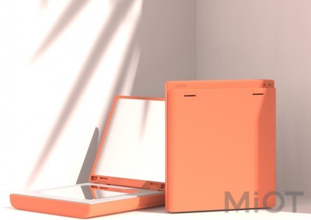 Портативне дзеркало з LED підсвічуванням Xiaomi VH + PowerBank 3000mAh M01 Coral