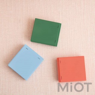 Портативне дзеркало з LED підсвічуванням Xiaomi VH + PowerBank 3000mAh M01 Coral
