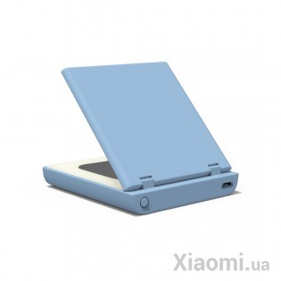 Портативное зеркало с LED подсветкой Xiaomi VH + PowerBank 3000mAh M01 Light Blue
