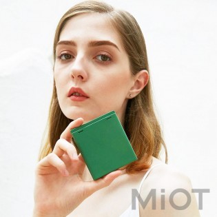 Портативне дзеркало з LED підсвічуванням Xiaomi VH + PowerBank 3000mAh M01 Green