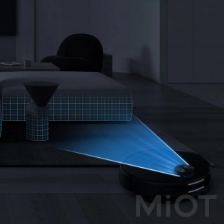 Робот-пилосос з вологим прибиранням Xiaomi Viomi Cleaning Robot V3 Black (V-RVCLM26B)