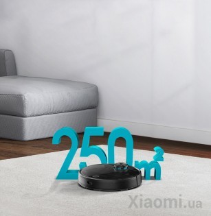 Робот-пылесос с влажной уборкой Xiaomi Viomi Cleaning Robot V3 Black (V-RVCLM26B)