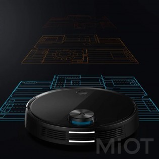 Робот-пилосос з вологим прибиранням Xiaomi Viomi Cleaning Robot V3 Black (V-RVCLM26B)
