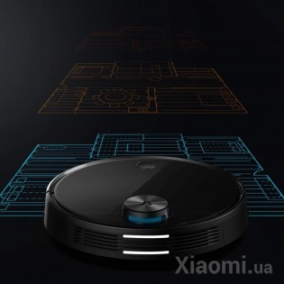 Робот-пылесос с влажной уборкой Xiaomi Viomi Cleaning Robot V3 Black (V-RVCLM26B)