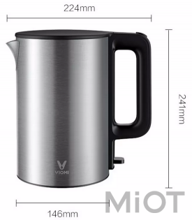 Електрочайник Xiaomi Viomi Kettle Silver V-MK151B EU