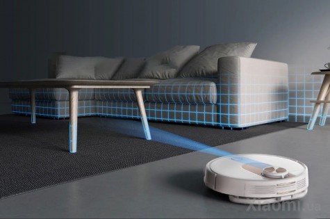 Робот-пылесос с влажной уборкой Xiaomi Viomi Robot Vacuum Cleaner SE