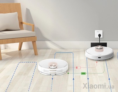 Робот-пылесос с влажной уборкой Xiaomi Viomi Robot Vacuum Cleaner SE