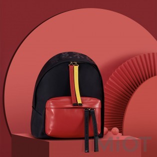 Рюкзак Xiaomi VLLICON Nian Nian Time Series Black/Red