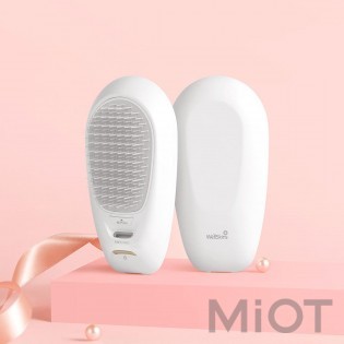 Гребінець Xiaomi Wellskins Portable Negative Ion Hair Care Comb White