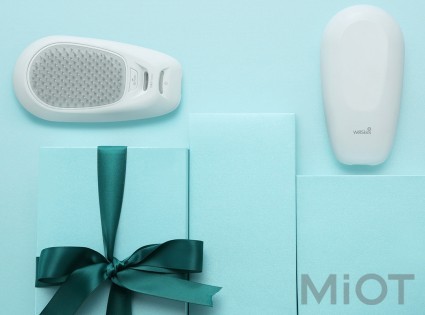 Гребінець Xiaomi Wellskins Portable Negative Ion Hair Care Comb White