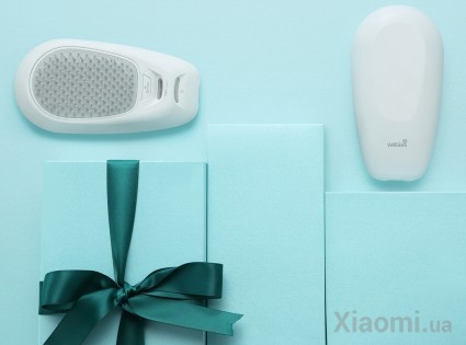 Расческа Xiaomi Wellskins Portable Negative Ion Hair Care Comb White