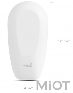Гребінець Xiaomi Wellskins Portable Negative Ion Hair Care Comb White
