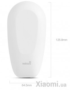 Расческа Xiaomi Wellskins Portable Negative Ion Hair Care Comb White