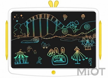 Кольоровий графічний планшет Xiaomi Wicue Board LCD White/Yellow (WNB416W)