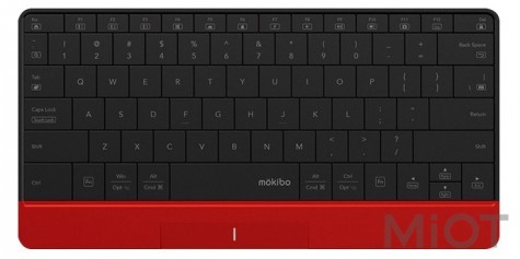 Бездротова Bluetooth-клавіатура Xiaomi Mokibo (MKB316) Red