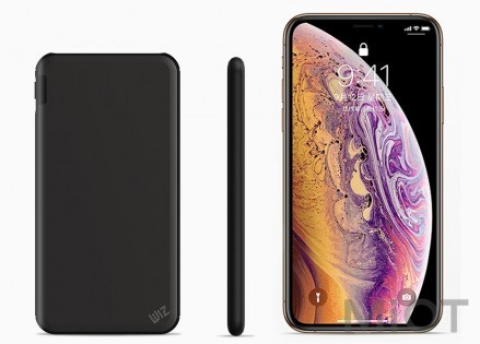 Універсальна батарея Xiaomi WIZ power bank 10000mAh 18W Black (PQB-1801)