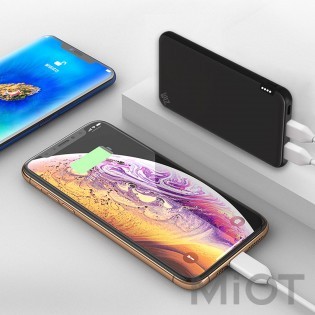 Універсальна батарея Xiaomi WIZ power bank 10000mAh 18W Black (PQB-1801)