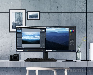 Монитор Xiaomi WQHD 34" Black ORIGINAL (BHR4269GL, XMMNTWQ34)