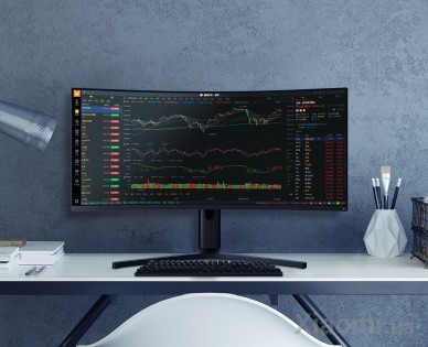 Монитор Xiaomi WQHD 34" Black ORIGINAL (BHR4269GL, XMMNTWQ34)