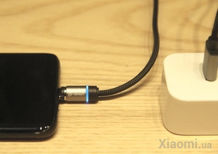 Кабель магнитный Xiaomi WSKEN Magnetic Charging Cable USB/Micro-USB 1.2m Black