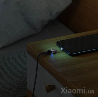 Кабель магнитный Xiaomi WSKEN Magnetic Charging Cable USB/Type-C 1.2m Black