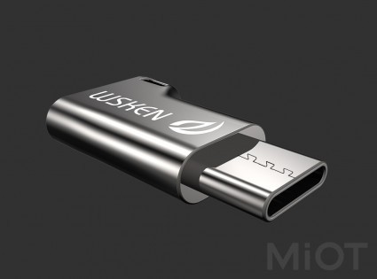 Адаптер Xiaomi WSKEN USB-Type-C Black