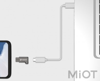Адаптер Xiaomi WSKEN USB-Type-C Black